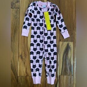 Hanna Andersson Baby Toddler Girl Spooky Cat Size 90 CM 3t-NEW